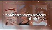 50+ aesthetic cartoon profile pictures/icons ⋆ฺ｡*:･