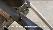 How to drill hard steel with Cobalt