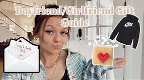 Creative Gift Ideas For Boyfriends/Girlfriends