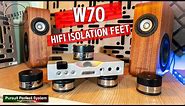 REVIEW Tungsten Grooves W70 HiFi Vibration Isolation Feet EXTREME PERFORMANCE