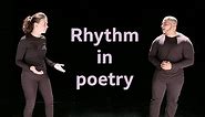 How to understand rhythm in poetry for KS3 English students - BBC Bitesize