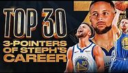 Stephen Curry’s Top 30 Career 3-Pointers 💦