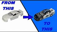 How to make a custom NASCAR diecast in 2022 using water slide decals