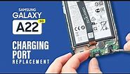 Samsung Galaxy A22 5G Charging Port & Headphone Jack Board Replacement