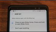 Disable BIXBY Button on Galaxy Note 8 / Galaxy S8 (official way)