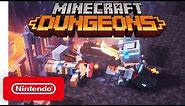 Minecraft Dungeons - Announcement Trailer - Nintendo Switch