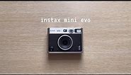 fujifilm instax mini evo | unboxing and decorating