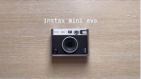 fujifilm instax mini evo | unboxing and decorating