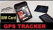 GPS tracker how to install a SIM card