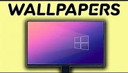 MEJORES WALLPAPERS para tu PC con Windows 11!