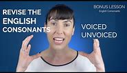English Consonant Sounds Lesson With IPA - Practice Exercises For Improving English Pronunciation