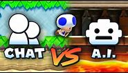 500 people vs 1 AI. Who's better at Mario?