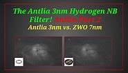 3nm Antlia Narrowband Filters - Part 2) Hydrogen 3nm vs. 7nm #astro #astronomy #science