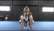 Basic Cheerleading Stunt Progression: Hang Drill