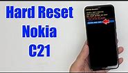 Hard Reset nokia C21 | Factory Reset Remove Pattern/Lock/Password (How to Guide)