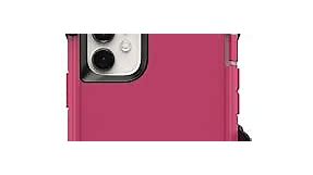 OtterBox iPhone 11 Defender Series Case - LOVE BUG (Raspberry Pink) (DOVE/RASPBERRY), rugged & durable, with port protection, includes holster clip kickstand