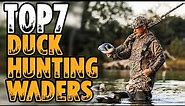 Top 7 Best Duck Hunting Waders For The Money