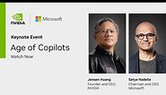 NVIDIA CEO Jensen Huang at Microsoft Ignite 2023