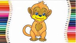 Monkey Coloring Pages for Kids A Jungle Adventure