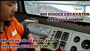 Review kabin operator excavator hitachi 5500
