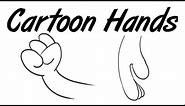 How to Draw Cartoon Hands Part 1 - Mr. H