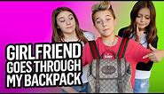 GIRLFRIEND REACTS to WHATS in my GUCCI BACKPACK **Gone Wrong** **Piper Rockelle** Gavin Magnus