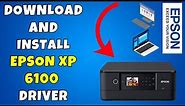 How To Download & Install Epson XP 6100 Printer Driver in Windows 10/11