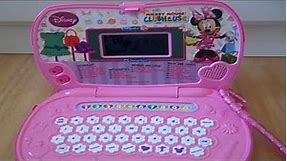 Disney Clementoni Minnie Mouse Handbag Laptop activity toy with melodies