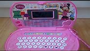 Disney Clementoni Minnie Mouse Handbag Laptop activity toy with melodies