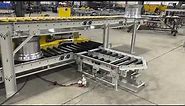 Chain Driven Live Roller Conveyor with Transfer for the Automotive Industrry