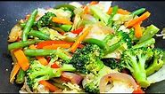 Steamed vegetables| recipe