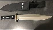 Schrade Old Timer Bowie Knife Review Classic Throwback