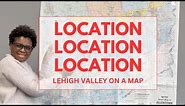 Lehigh Valley Map PA | Where are Lehigh Valley School Districts |
