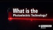 How does a photoelectric sensor work?