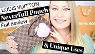 Louis Vuitton Neverfull Pochette Review and Unique Uses | AmandaRaeRevue