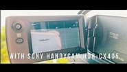 SONY HDR-CX405 HD Handycam 60X Zoom Test - GANGA RIVER