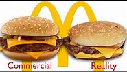 McDonald's Ads vs The Real Thing