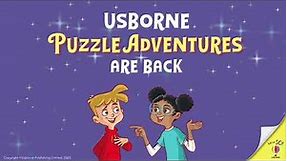Usborne Puzzle Adventures are back!