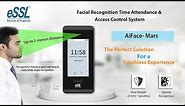 Face recognition device | Touchless biometrics | eSSL AiFace | Attendance software - eTimeTracklite