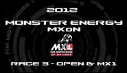 2012 Monster Energy Motocross of Nations - MXoN - FULL Race 3 - Open & MX1