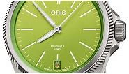 Oris ProPilot X Kermit Edition Green Dial Titanium Watch, 39mm - 0140077787157-SET