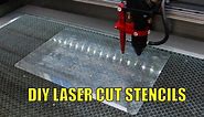 Laser cutting/etching SMT stencils from mylar (How to)