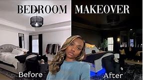 LUXURY BEDROOM MAKEOVER! I PAINTED MY ENTIRE ROOM BLACK AND I LOVE ITTT!