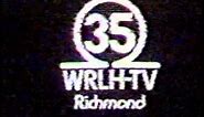 1984 TV ID and Color Bars Eastern US