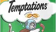 TEMPTATIONS Classic Treats for Cats Seafood Medley Flavor 6.3 Ounces (Pack of 10)
