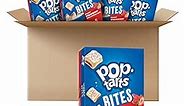 Pop-Tarts Baked Pastry Bites, Kids Snacks, School Lunch, Frosted Strawberry (5 Boxes, 25 Pouches)