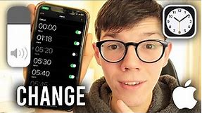 How To Change Alarm Volume On iPhone - Full Guide