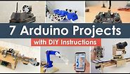7 Arduino Projects with DIY Instructions
