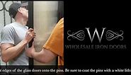 Wholesale Iron Doors - PART THREE: How To Install Wrought Iron Doors