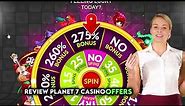 Planet 7 Casino $2,500 Bonus + 50 Free Spins No Deposit BONUS CODES Review